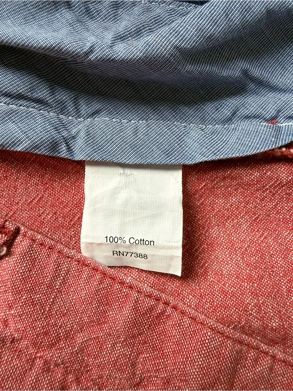 J. Crew Men's Washed Brick Red Flat-Front Cotton Shorts